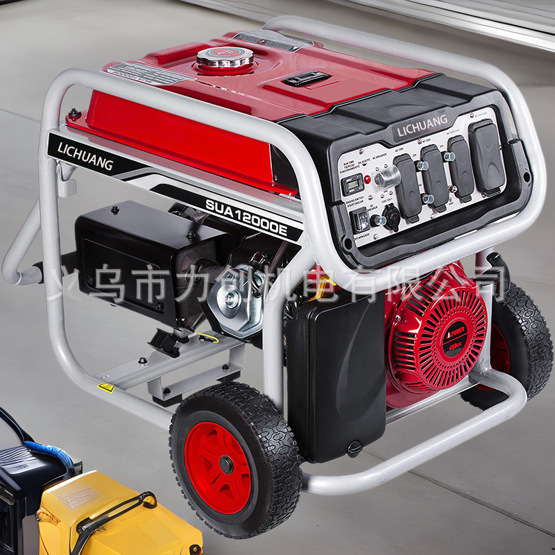 5kw 6kw 7kw 8kw 汽油发电机家用低噪音220v 380v跨境专供