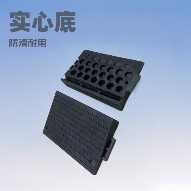 上坡台阶垫实心斜坡垫马路牙子门槛垫汽车上坡橡塑斜坡板三角垫