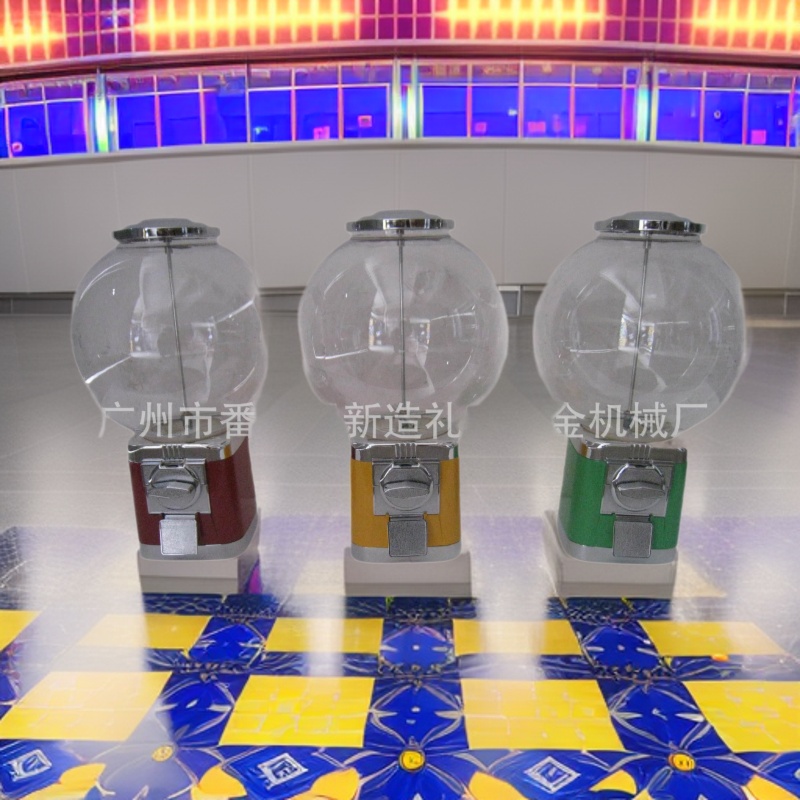 弹力球机圆球机防爆球桶弹力球机扭蛋机岀4CM扭蛋机自动售货机