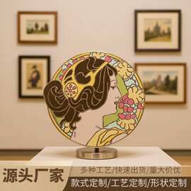 徽章摆件制品胸章定 制纪念品烤漆金属勋章工艺品校徽奖章奖牌币