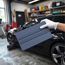 汽车贴膜工具刮板 长方形硬刮 塑料刮板 耐高温刮水板 透明膜刮