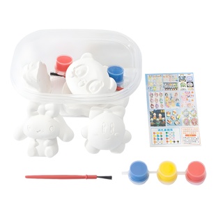 Painted children's gypsum doll hand-painted painting creative graffiti diy coloring gypsum doll batch stall hair
