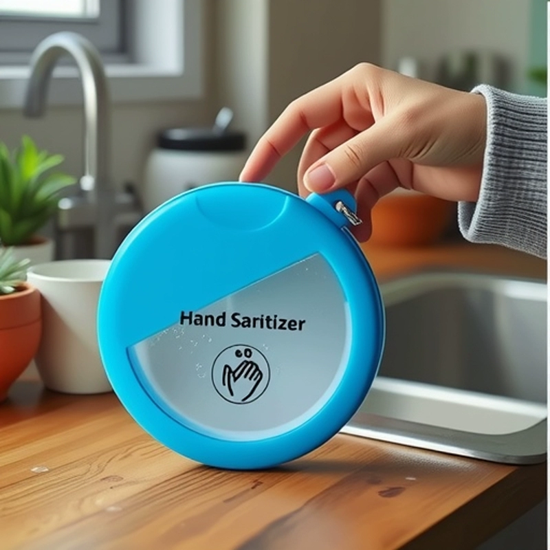 Новый дезинфицирующий спрей Apple в форме карты, 45 мл, портативный дезинфектор для поездок с возможностью нанесения индивидуального логотипа на этикетку.