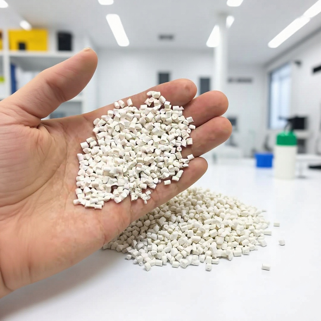 厂家供应PC/ABS合金料 本白色高硬度耐划痕注塑级塑料颗粒