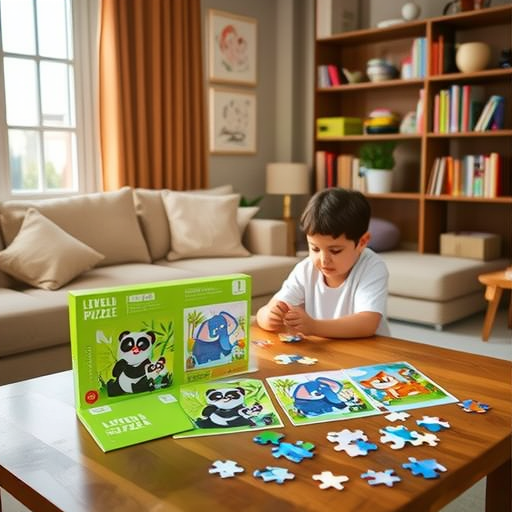 Cross-border Toddler Children's Puzzle Advanced Block Puzzle Puzzle Magnetic Animal Traffic Level 1 to 6 Flat Puzzle