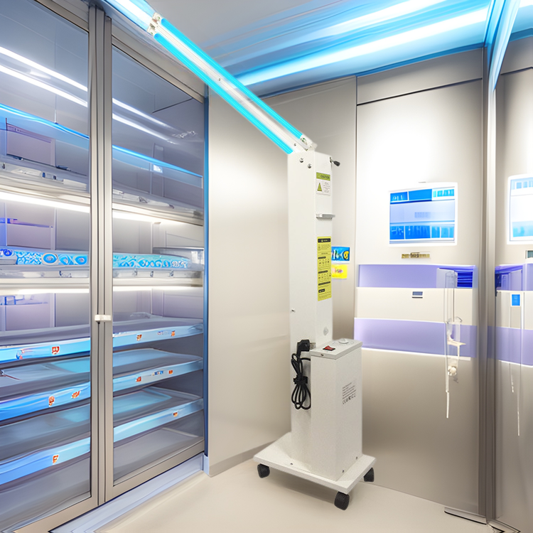 High Power 150W Uv Disinfection Vehicle Uv Disinfection Lamp Vehicle Shengma Uv Germicidal Lamp Disinfection Vehicle