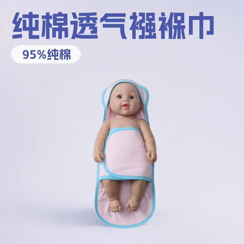 Baby Bath Wrap Needle Spring and Summer Baby Swaddling Towel Newborn Swaddling Wrap Quilt Breathable Maternity and Baby Pad Soft