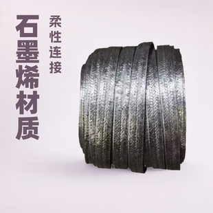 Graphite-Based Flexible Connection Material Grounding Flat Strip Manufacturer Supplies Base 40*5 High Conductivity