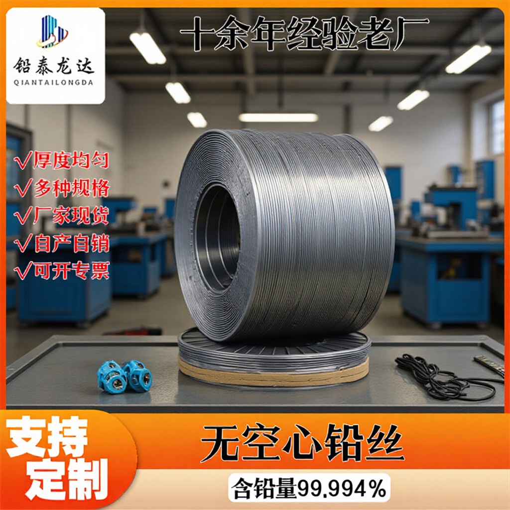 超软铅丝一号电解铅配重铅丝直径2.34.5.6mm铅丝厂家量大优惠