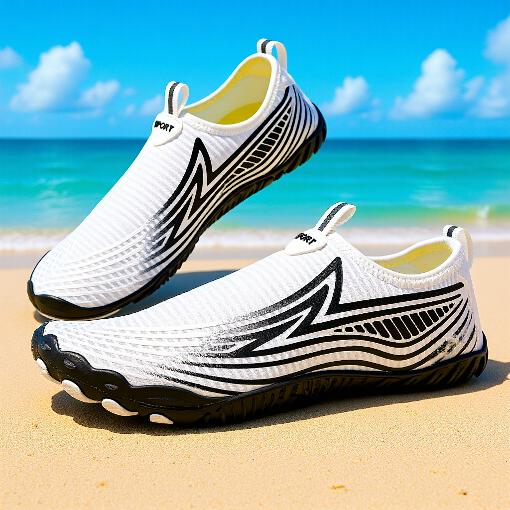 Cross-Border New Indoor Sports and Fitness Training Shoes for Men, Outdoor Wading Beach Shoes for Women, Lightweight Couple's River Tracing Shoes
