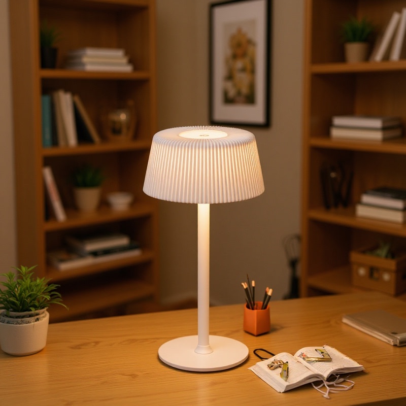 New Led Cross-Border Table Lamp Rechargeable Cordless Decorative Tall Table Lamp Outdoor Camping Restaurant Dimmable Atmosphere Lamp