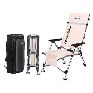 Fishing haha folding full gather fishing chair backrest reclining European fishing chair all-terrain fishing chair a batch