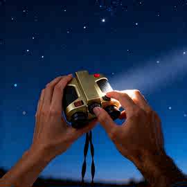 儿童夜视仪4X30双筒望远镜 带灯绿膜night scope 调焦夜视望远镜