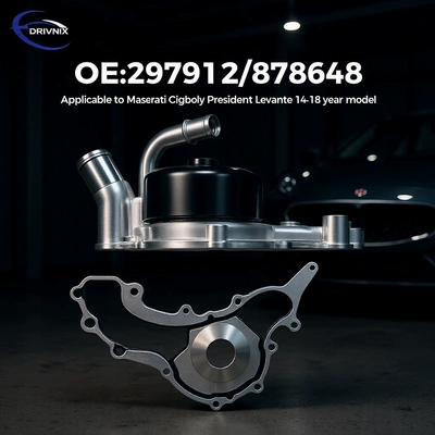 Water Pump Assembly Suitable for Maserati Ghibli Levante Quattroporte 297912 299667 878648 (Water pump)