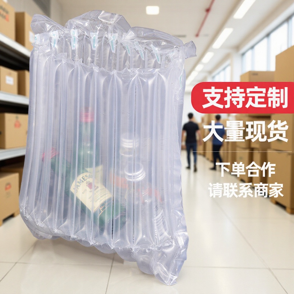 宇创气柱袋厂家快递打包防震手柄水果防撞包装袋气泡柱气囊加厚