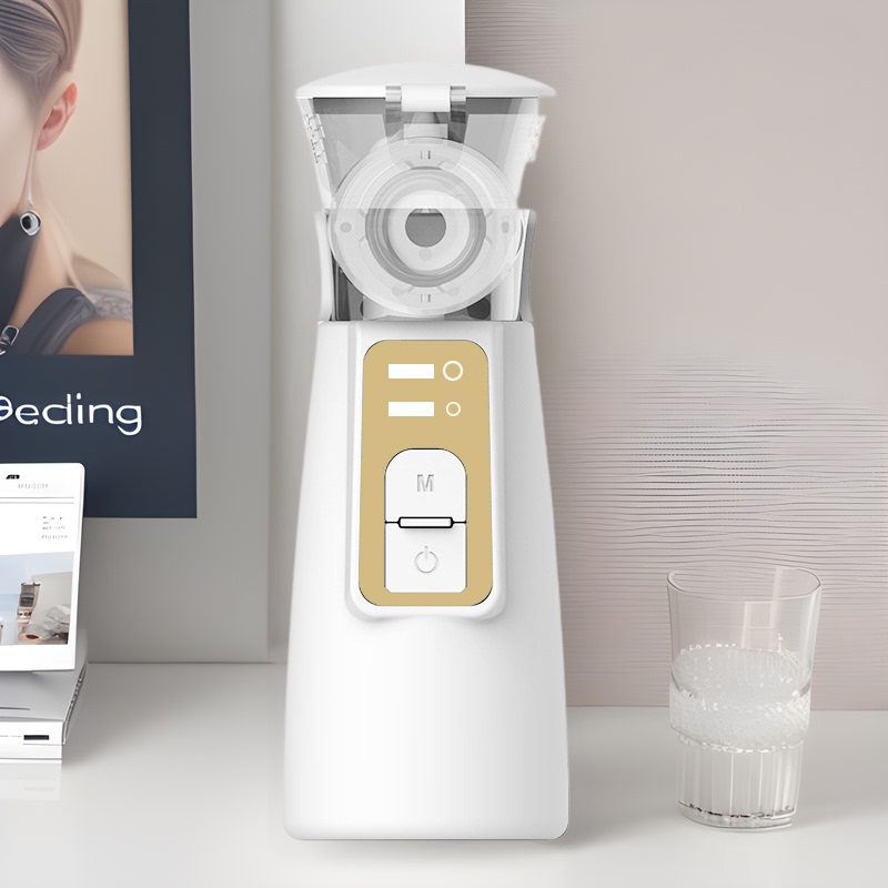 Portable Handheld Compressed Micro-Net Heating Atomizer for Home Use, Silent Small Electronic Atomizer Wholesale Inhalation Type