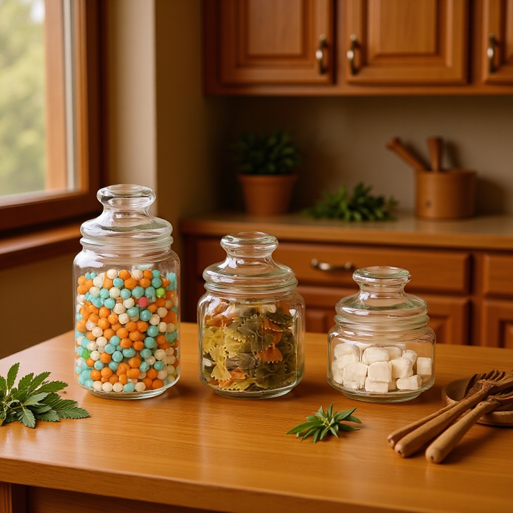 创意玻璃瓶储物罐蜂蜜果酱瓶 沙拉密封花茶罐自制酱菜瓶