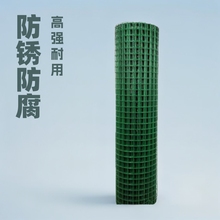 塗塑焊接鋼絲網 交通隔離用工程荷蘭網 端頭立柱斜撐浸塑電焊網
