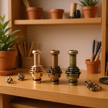 510雾化器烟嘴铜质金属510滴嘴跨境510口吸吸嘴510 drip tip