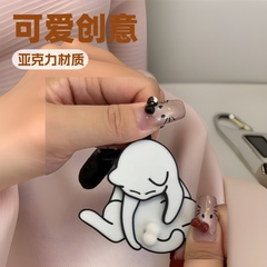 小红书同猫玩蛋蛋钥匙扣亚克力可爱创意个性包包挂饰送礼物捣蛋猫