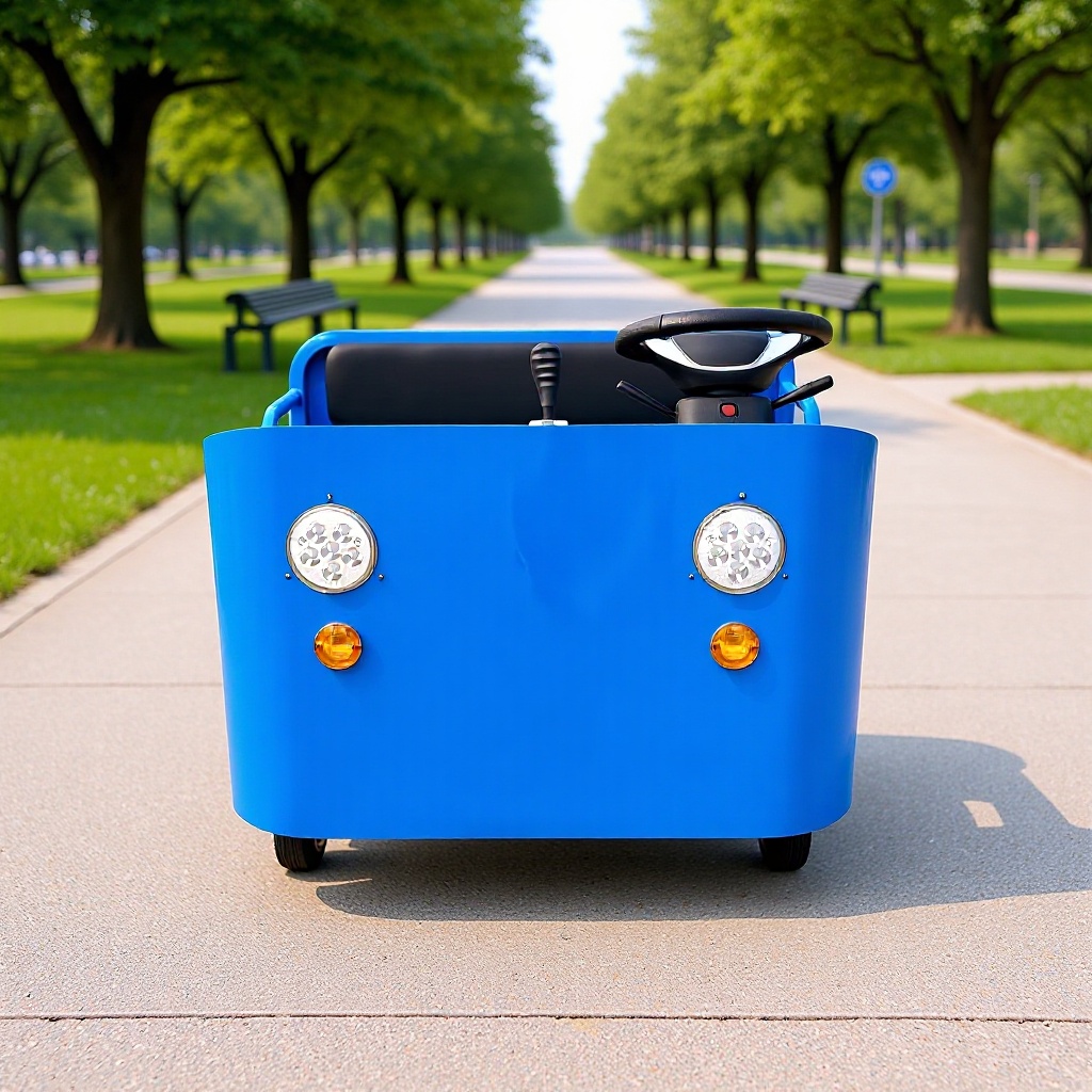 明源电动平板拖车 蓄电池搬运车 厂区货物运输车 车间转运车