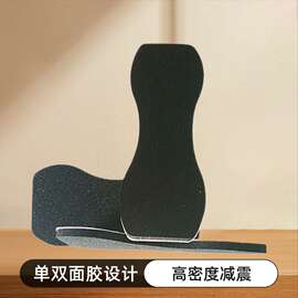 厂家批发各种圆形高中低密度EVA泡棉密封减震胶片 单双面胶海绵垫