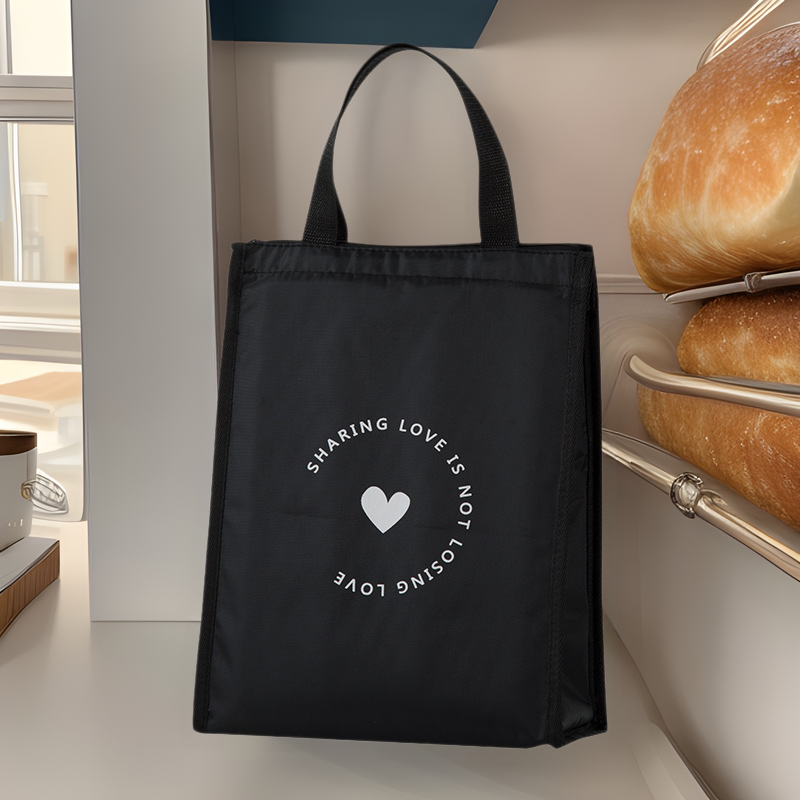 Portable Insulation Bag Thickened Rice Bag Waterproof Oxford Cloth Lunch Bag Warm Refrigerated Office Handbag