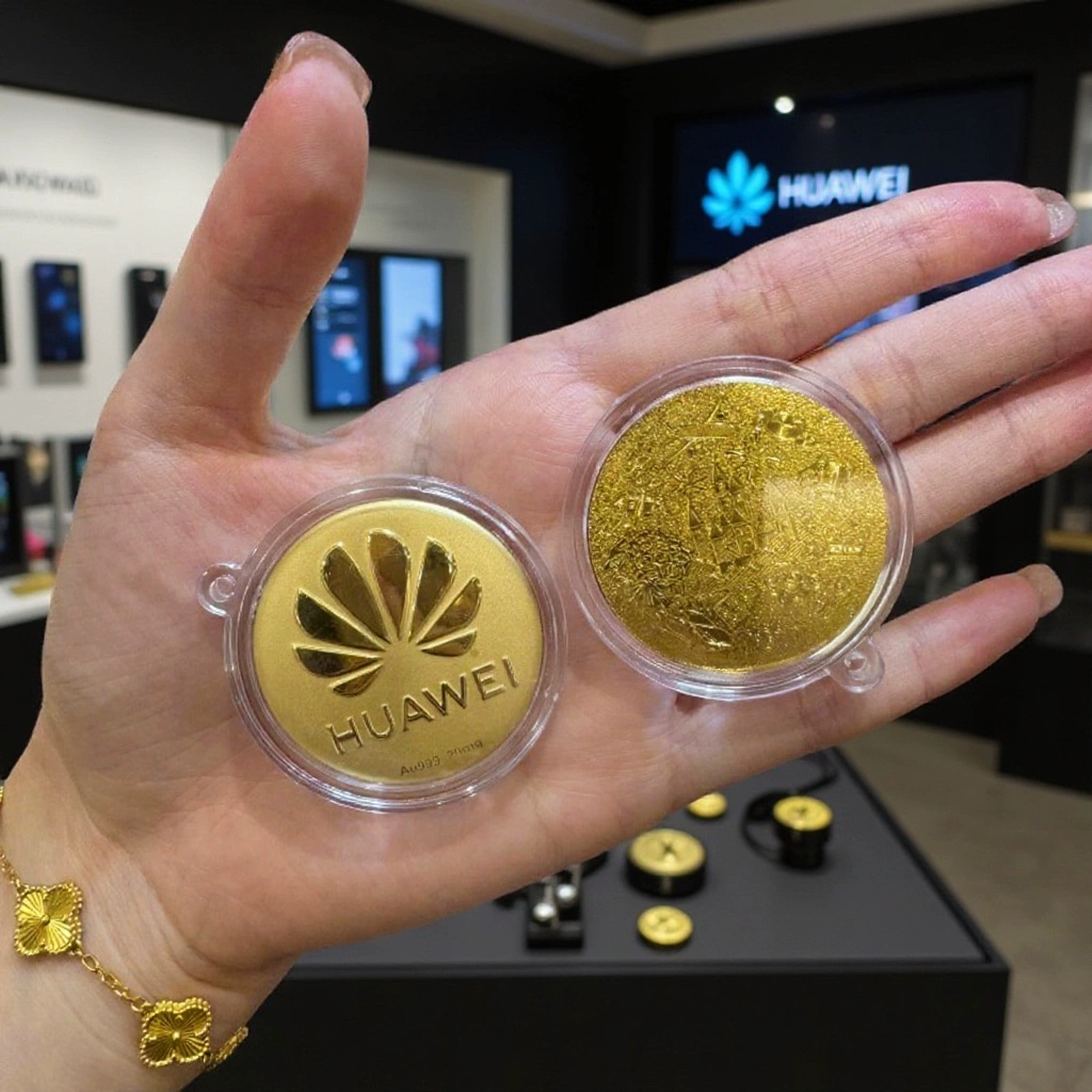 Торт из чистого золота 999, букет Apple Huawei, украшение, золотой торт, подарок на день рождения подруги, эксклюзивный телефон, памятный кулон