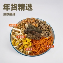 菌汤包春节年礼盒大礼包土特产山珍菌菇羊肚菌代发菌类干汤料包