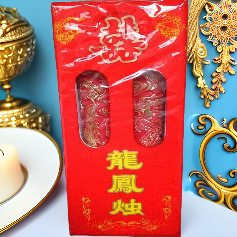 情人节求婚表白蜡烛创意款生日蜡烛圆柱形结婚婚礼龙凤蜡蜡烛