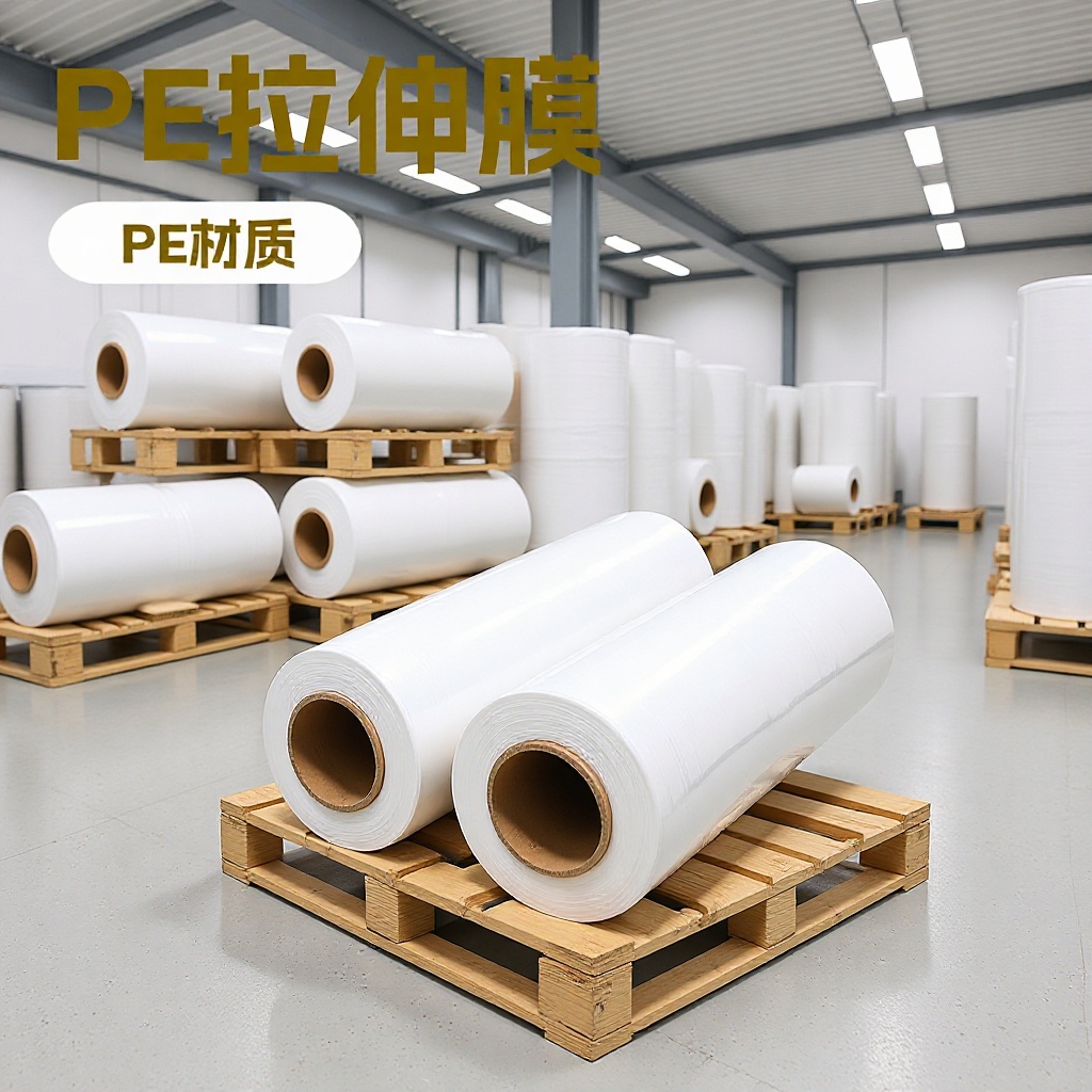 大连拉伸缠绕膜 拉伸膜 缠绕膜 PE拉伸膜 包装膜 手用拉伸膜
