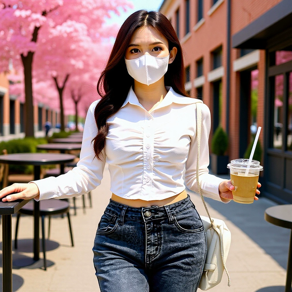 Рубашка со складками для миниатюрных горячих девушек, сексуальная чисто-белая рубашка, короткий топ с французской складкой на талии, весна и осень.