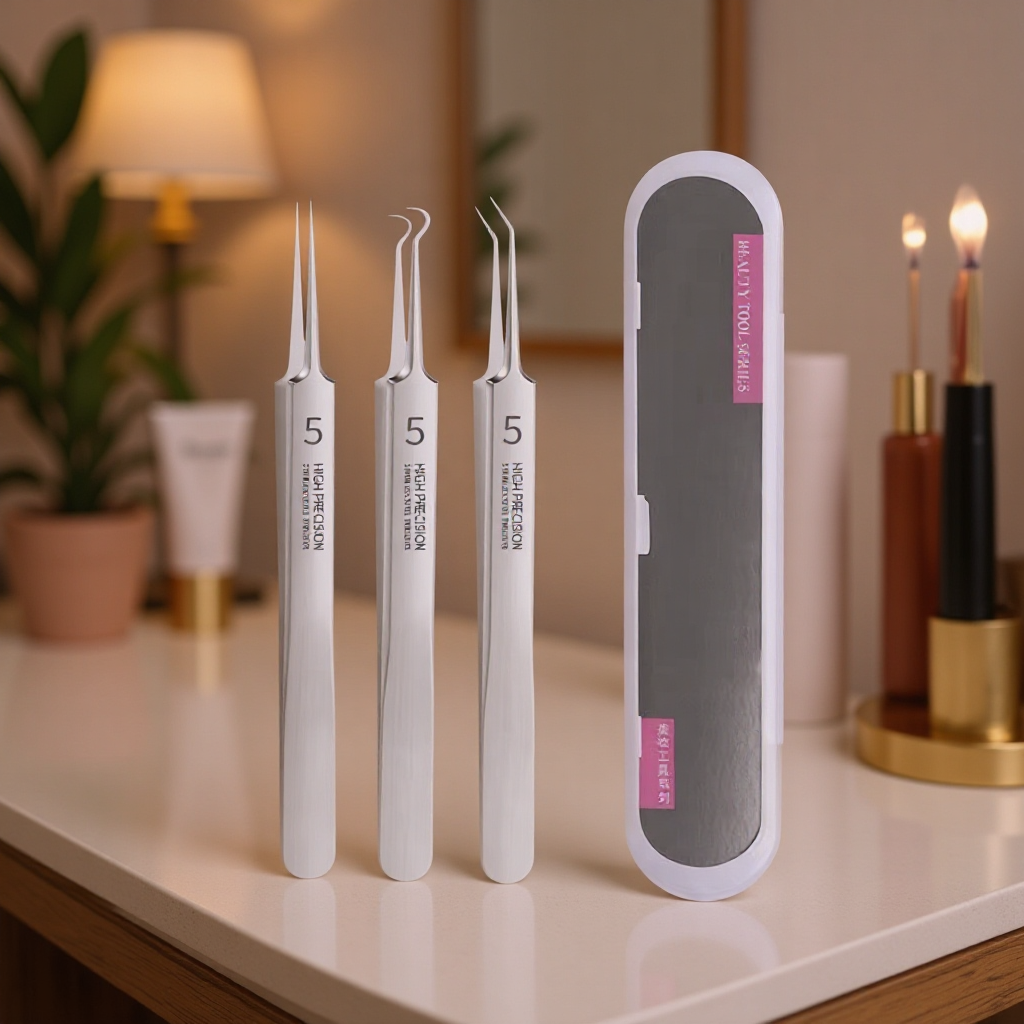 Blackhead Removal Tool Set Acne Needle Set Cell Clip Acne Needle Acne Cleaning Tool Blackhead Clip Acne Extractor