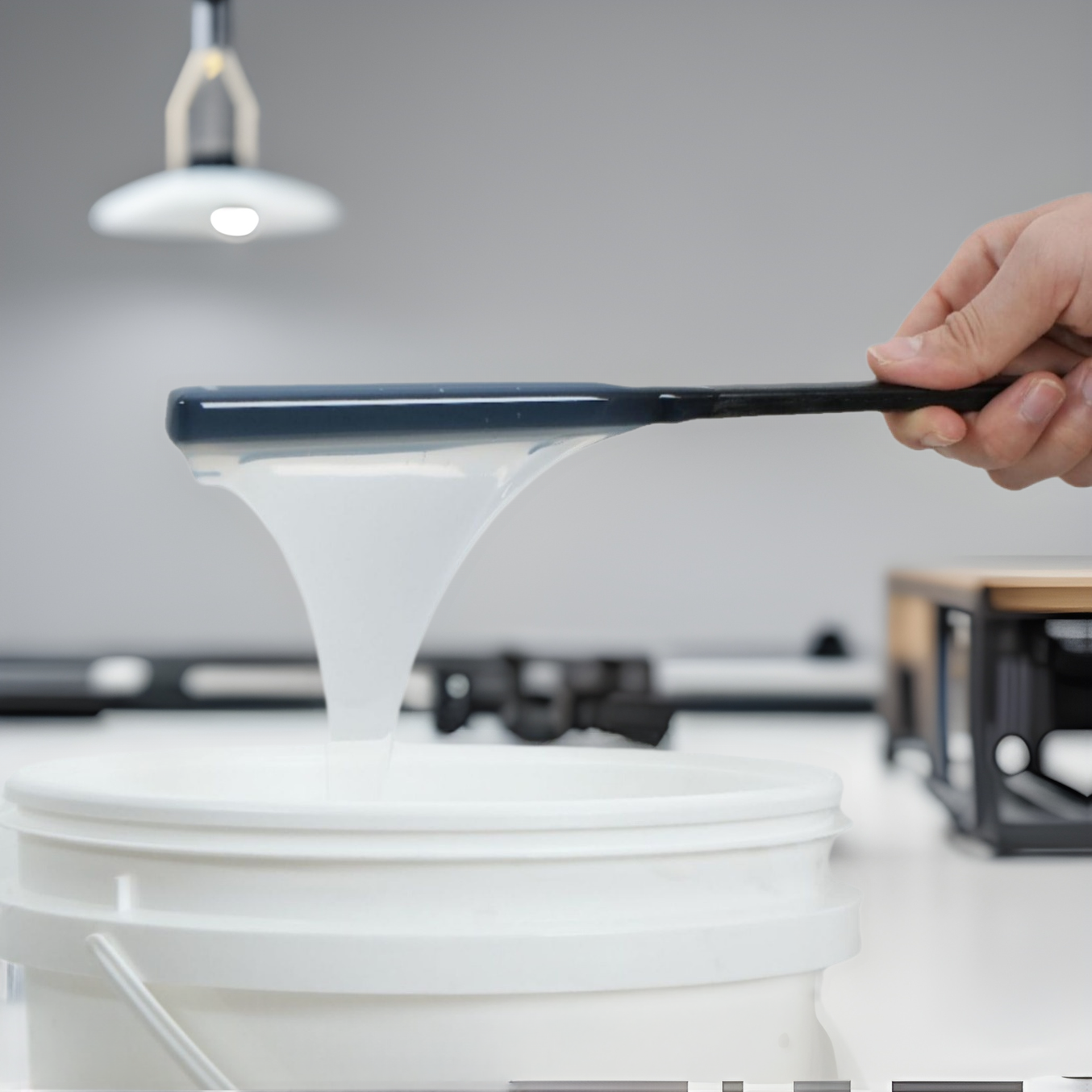 in stock 30-degree high temperature resistant mold turning liquid mold glue has good fluidity and easy to drain foam emulsion 25-degree mold silicone rubber