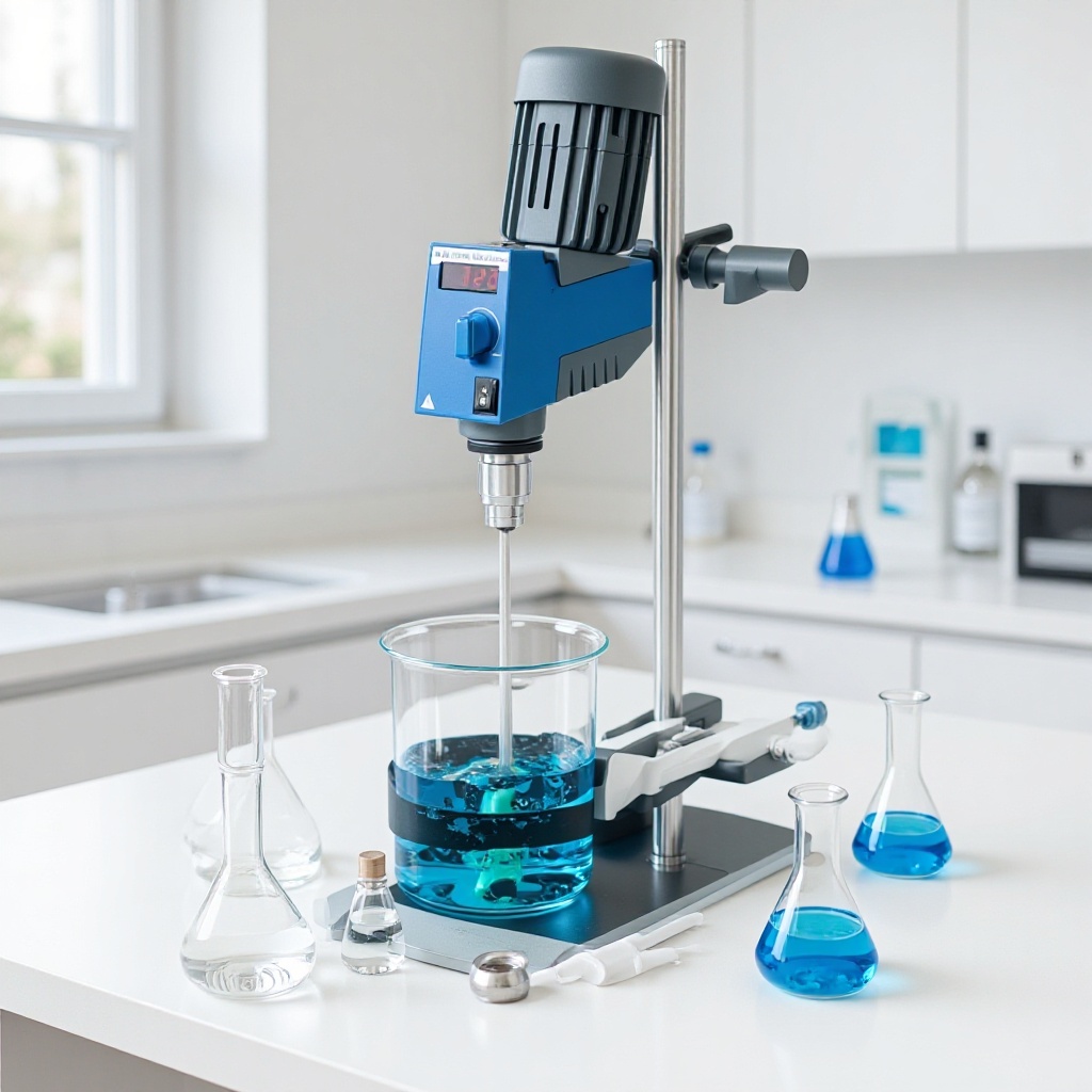 德国IKA RW20 digital 数显型(顶置式)悬臂搅拌器