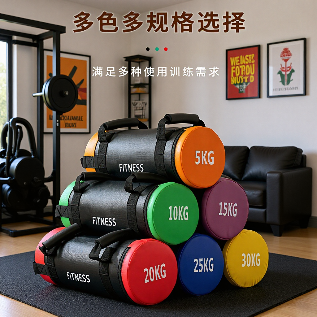 Factory Aerobic Direct Sales Energy Package Physical Training Weightlifting Sandbag Weight-Bearing Sandbag Outdoor Personal Training Fitness Equipment