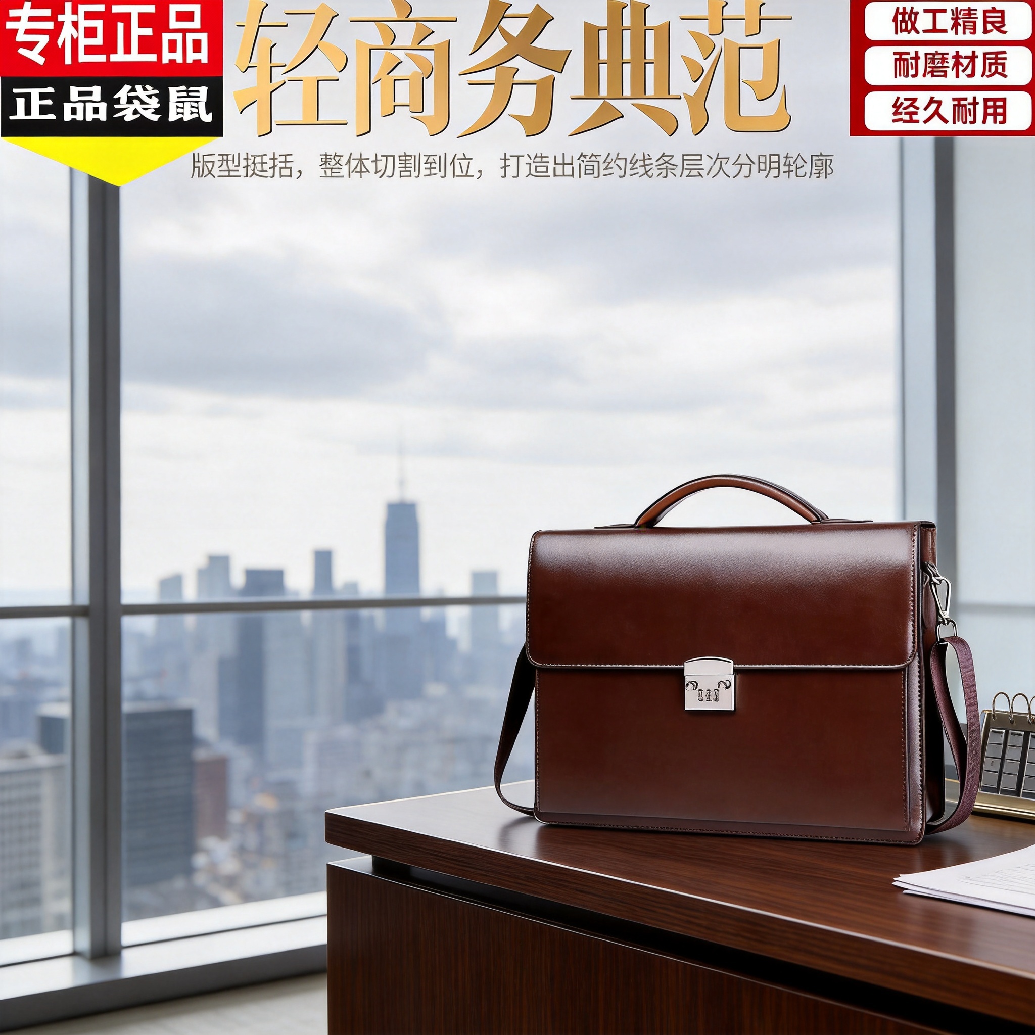 Gucci Kangaroo Men's Business Bag with Combination Lock, Handbag, Briefcase, Shoulder Bag, Crossbody Bag - Factory Direct Sales & Dropshipping