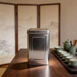 陈皮铁罐饼干罐茶叶罐糖果罐密封收纳金属双盖20L防潮密封