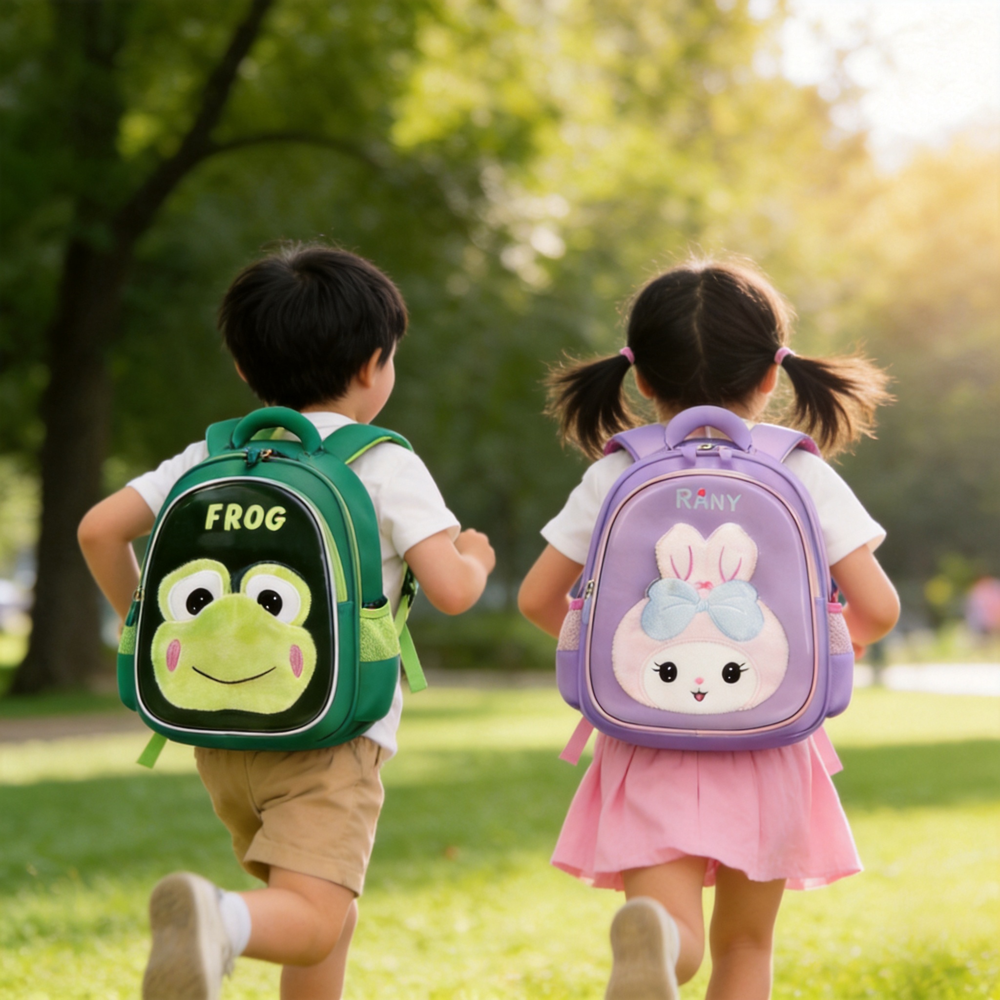 Kindergarten School Bag Kidsren's Small Backpack for Going Out Baby 2-5 Years Old Backpack Boy Kids Bag Cartoon New Style Girl